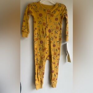 Carter’s Floral Yellow Kids One Piece